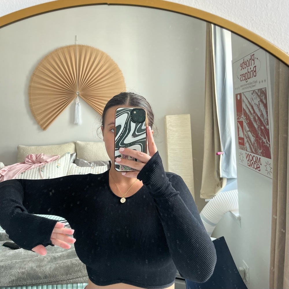 UO long sleeve with thumb holes
